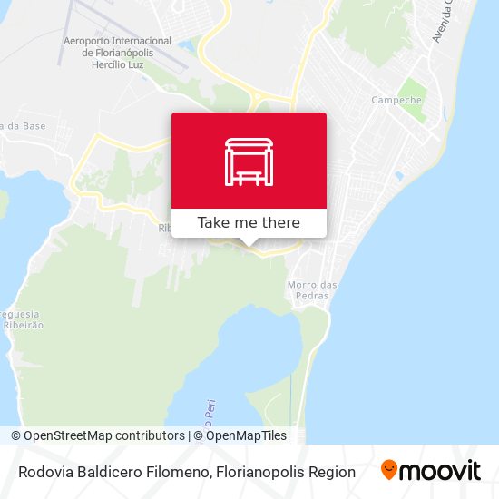 Rodovia Baldicero Filomeno map