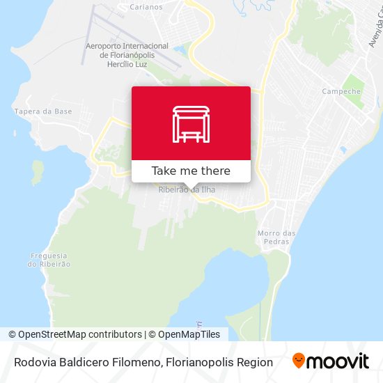Rodovia Baldicero Filomeno map