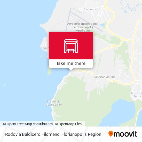 Rodovia Baldicero Filomeno map