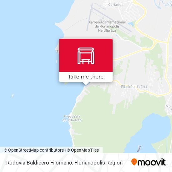 Rodovia Baldicero Filomeno map