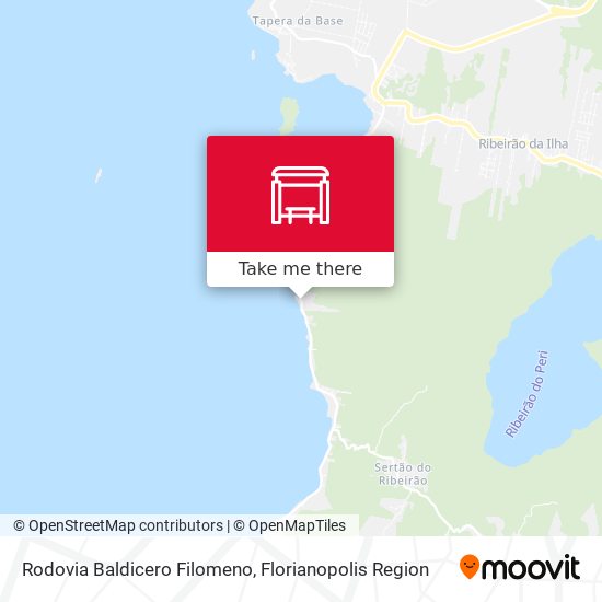 Rodovia Baldicero Filomeno map