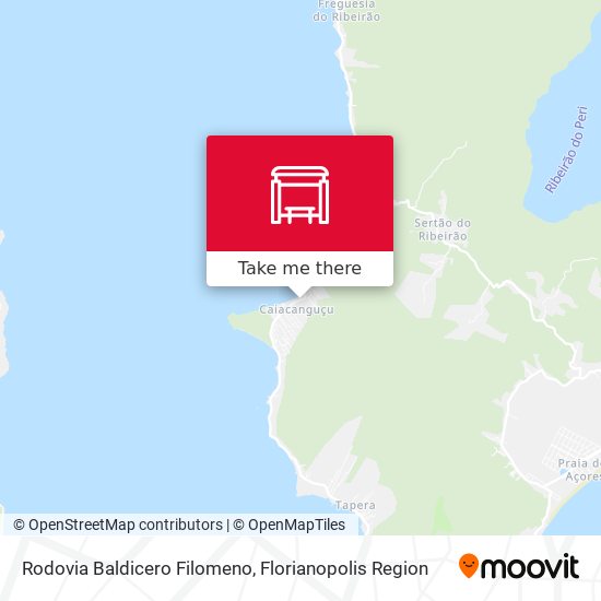 Rodovia Baldicero Filomeno map