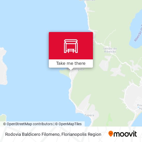 Rodovia Baldicero Filomeno map