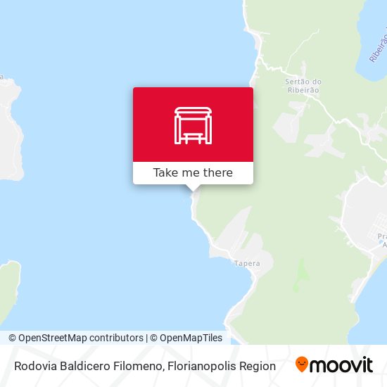 Rodovia Baldicero Filomeno map