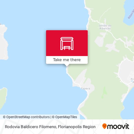 Rodovia Baldicero Filomeno map