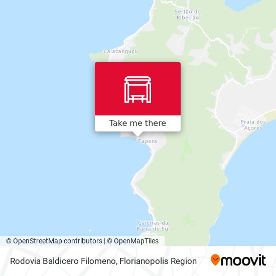 Rodovia Baldicero Filomeno map