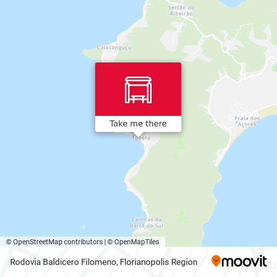 Rodovia Baldicero Filomeno map