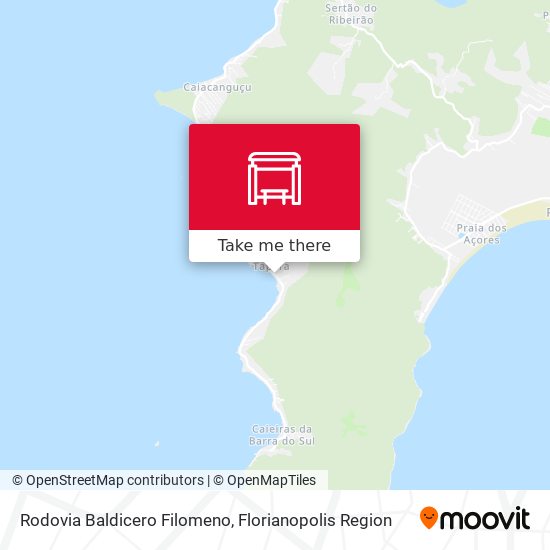 Rodovia Baldicero Filomeno map