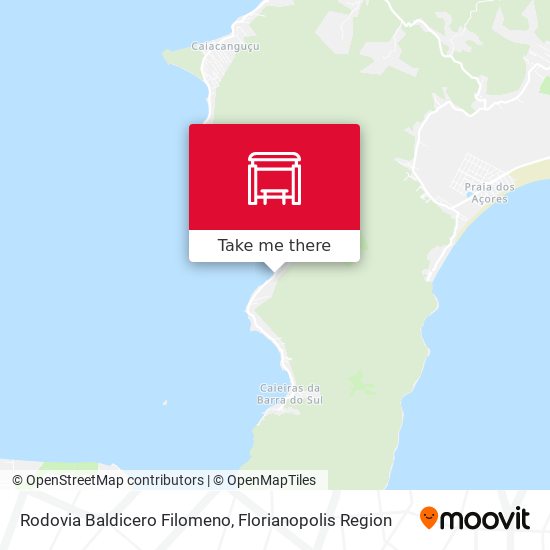 Rodovia Baldicero Filomeno map