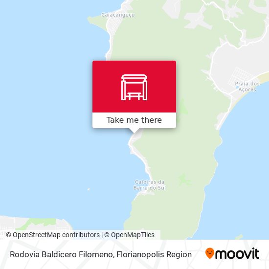 Rodovia Baldicero Filomeno map