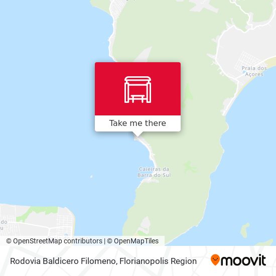 Rodovia Baldicero Filomeno map