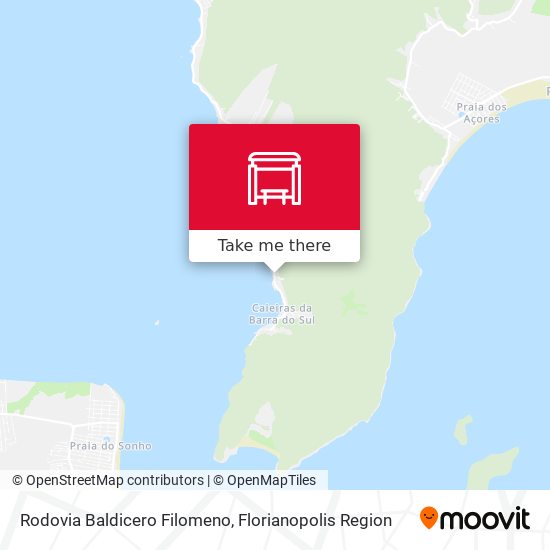 Rodovia Baldicero Filomeno map