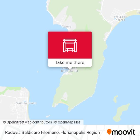 Rodovia Baldicero Filomeno map
