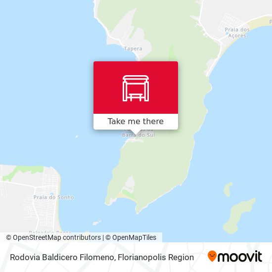 Rodovia Baldicero Filomeno map