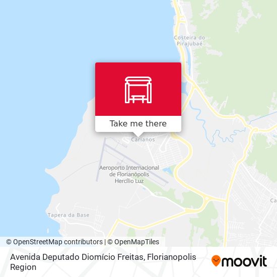 Avenida Deputado Diomício Freitas map