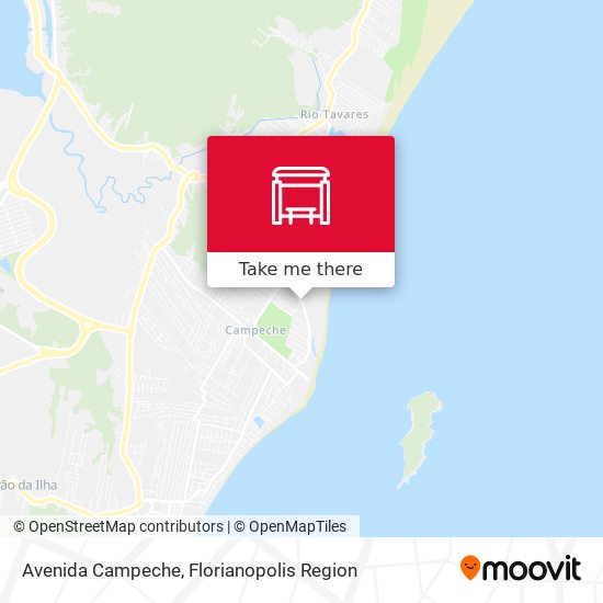 Avenida Campeche map