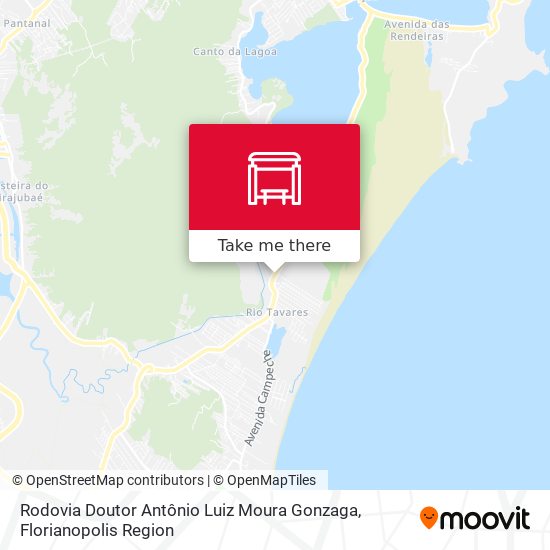 Rodovia Doutor Antônio Luiz Moura Gonzaga map