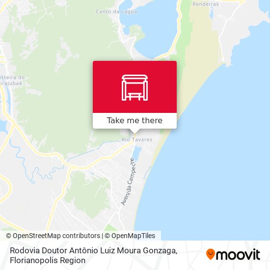 Rodovia Doutor Antônio Luiz Moura Gonzaga map