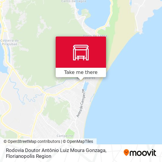 Rodovia Doutor Antônio Luiz Moura Gonzaga map