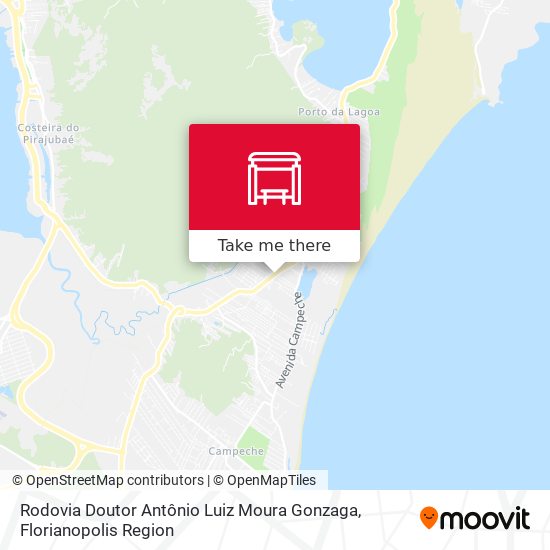 Rodovia Doutor Antônio Luiz Moura Gonzaga map