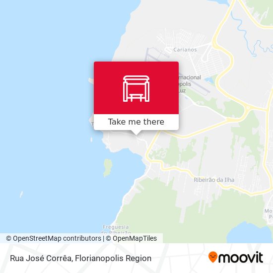 Mapa Rua José Corrêa