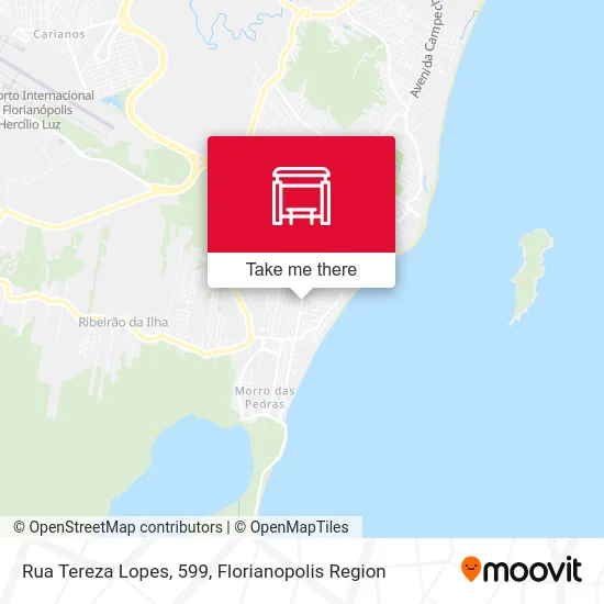 Rua Tereza Lopes, 599 map