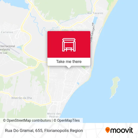 Rua Do Gramal, 655 map