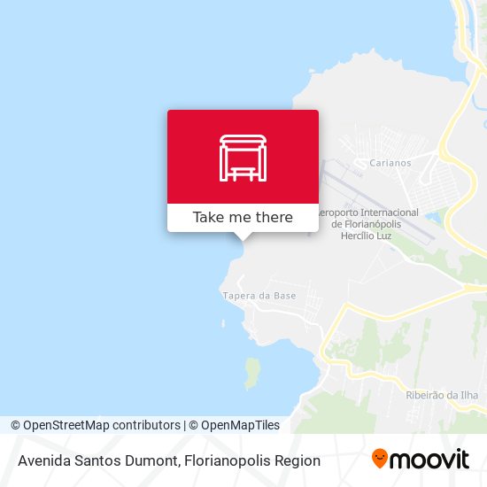 Avenida Santos Dumont map