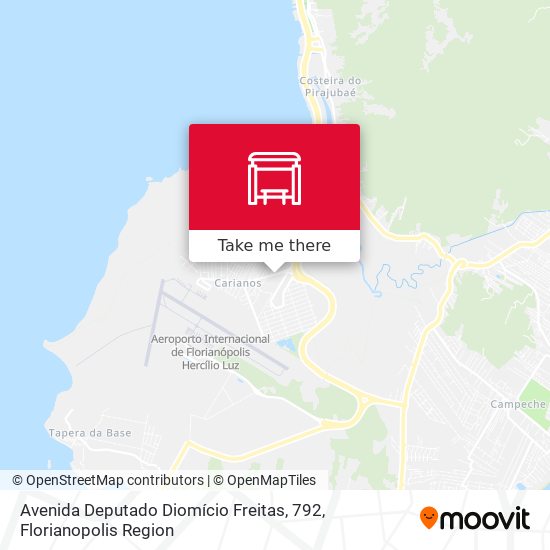 Avenida Deputado Diomício Freitas, 792 map