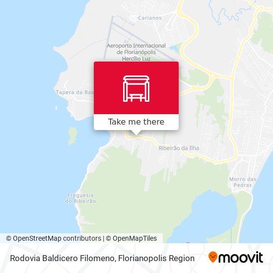 Rodovia Baldicero Filomeno map