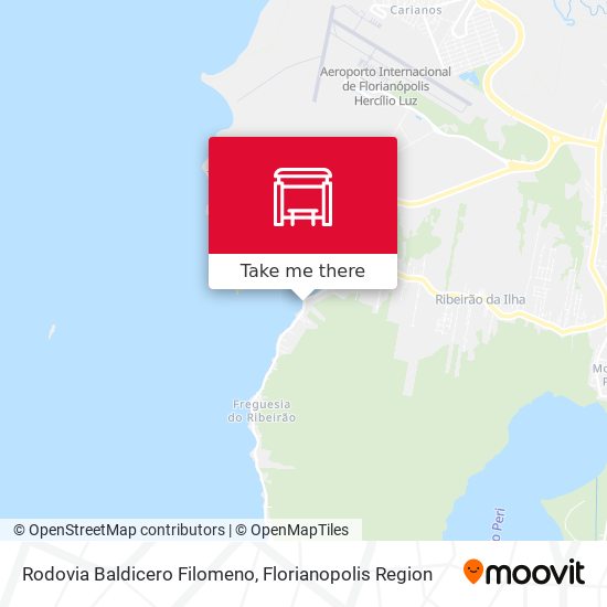 Rodovia Baldicero Filomeno map