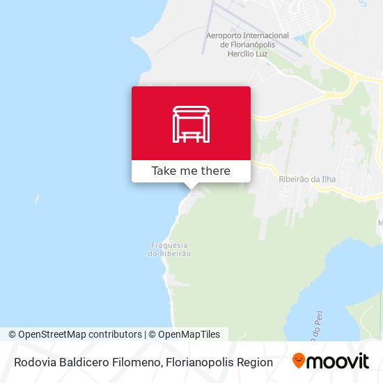 Rodovia Baldicero Filomeno map