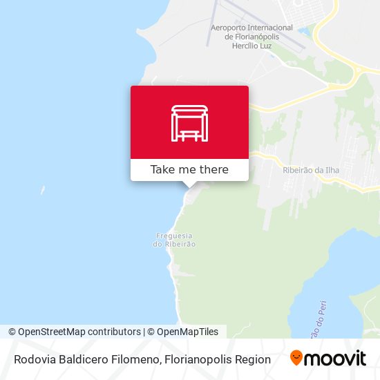 Rodovia Baldicero Filomeno map