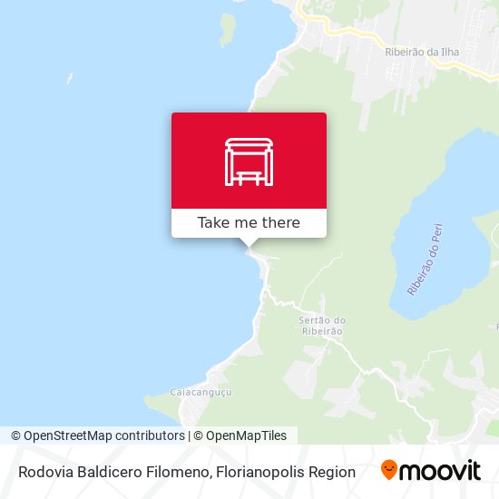 Rodovia Baldicero Filomeno map