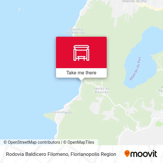 Rodovia Baldicero Filomeno map