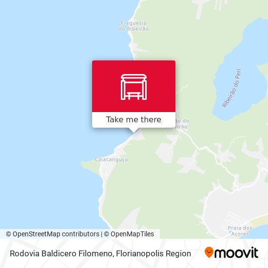 Rodovia Baldicero Filomeno map