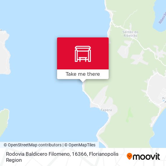 Rodovia Baldicero Filomeno, 16366 map