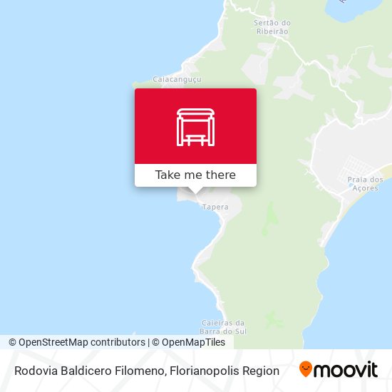 Rodovia Baldicero Filomeno map