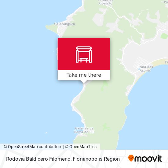 Rodovia Baldicero Filomeno map