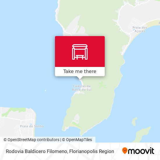 Rodovia Baldicero Filomeno map