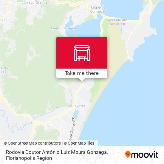 Rodovia Doutor Antônio Luiz Moura Gonzaga map