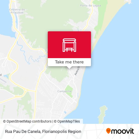 Rua Pau De Canela map