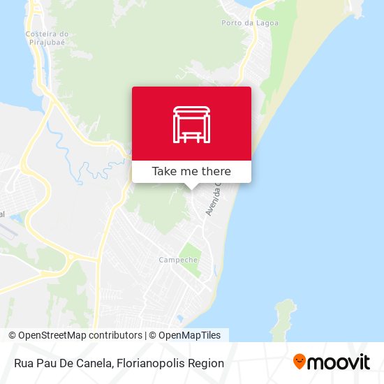 Rua Pau De Canela map