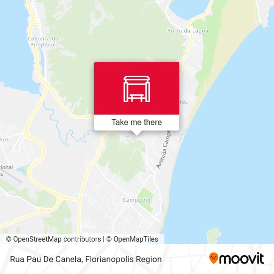 Rua Pau De Canela map