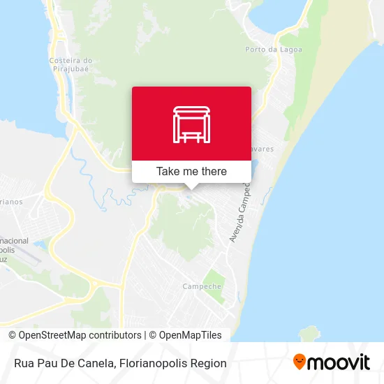 Rua Pau De Canela map