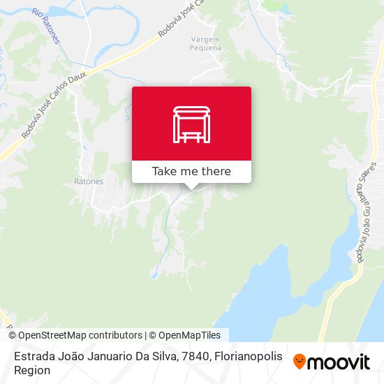 Estrada João Januario Da Silva, 7840 map