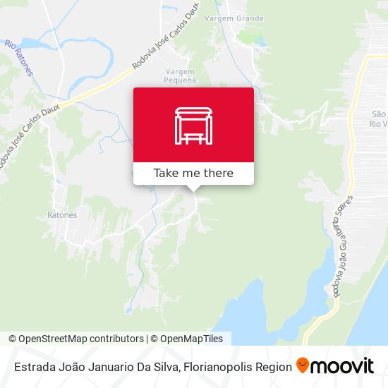 Estrada João Januario Da Silva map