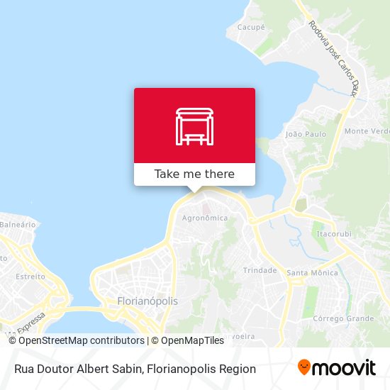 Rua Doutor Albert Sabin map