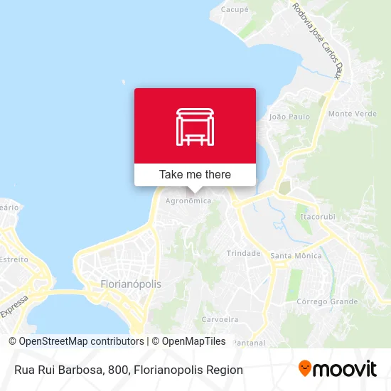 Rua Rui Barbosa, 800 map