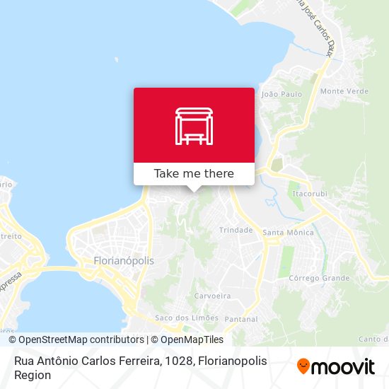 Rua Antônio Carlos Ferreira, 1028 map